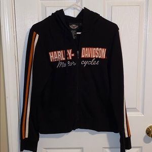 Harley Davidson zip fleece